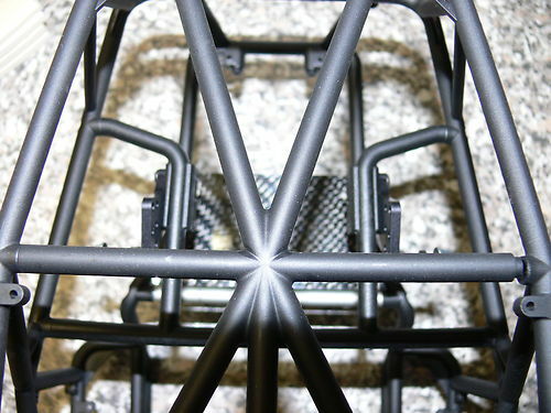 Hintere carbon zwischenplatte - carbon,