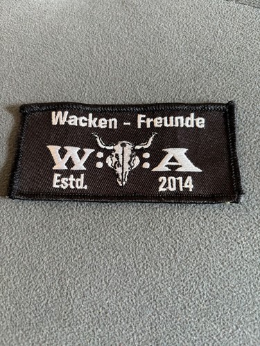 Patch aufnäher wacken - wacken,