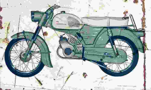 Zundapp ks50 1965 aged - zundapp,