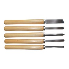 Güde Drechselbeitel Drechseleisen Drechselmesser Drechselmeissel Satz 5-tlg.