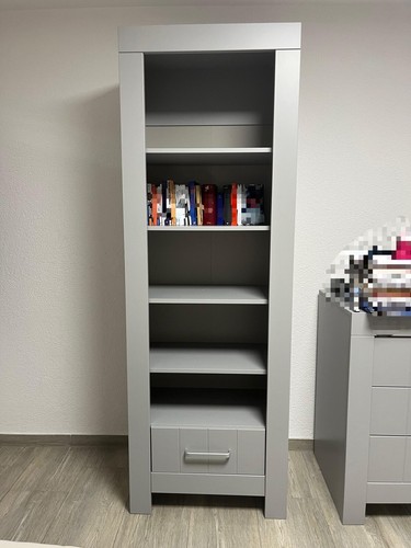 Bücherregal grau - bücherregal,