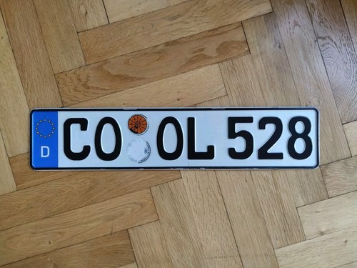 Altes kfz kennzeichen - altes,