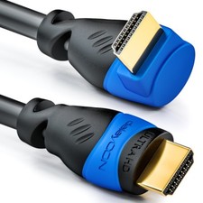 1m HDMI Winkel Kabel 90° Grad