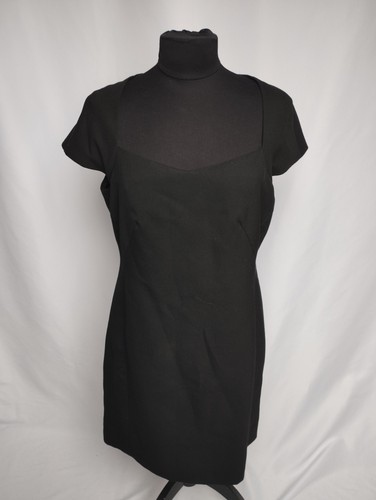 Schwarze etui kleid s - 42,