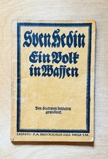 Sven hedin ein volk - volk, in