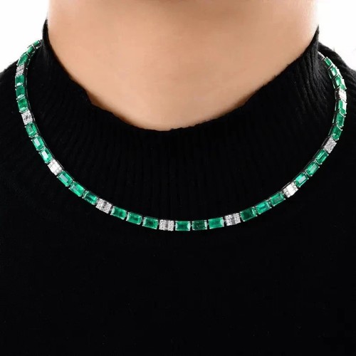 Halskette kt diamant - 22,30,