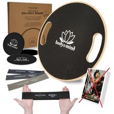 Balance Board aus Holz Delux