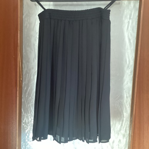 Damen plissee faltenrock midi - damen,