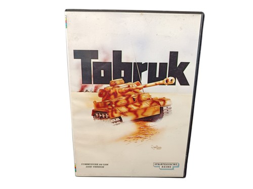 Tobruk c64 disk - tobruk,