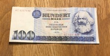100 Mark DDR 1975 Banknote