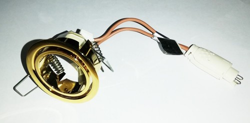Hera led spot schwenkbar gold - hera,