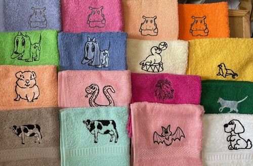 Besticktes tierdesign auf - tierdesign,