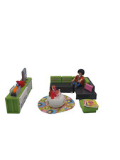 Playmobil 5584 - modernes Wohnzimmer - vollständig