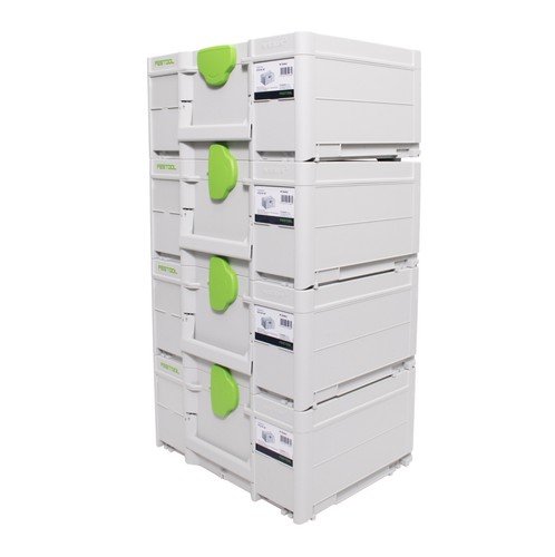 Festool systainer set sys3 - 4x,