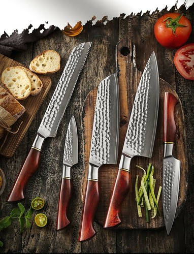 Damastmesser set mit - damastmesser,
