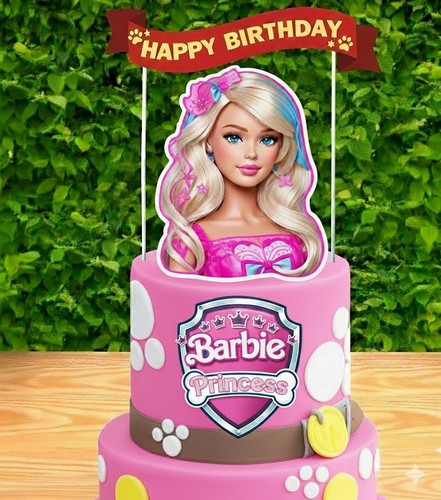 Barbie motto personalisiert - barbie,