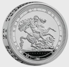 St. George & the Dragon Silver