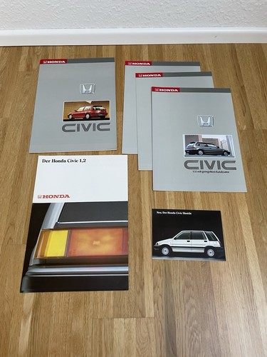 Honda civic prospekte konvolut - civic,