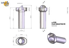 LeoVince Auspuff DB Killer Nr 52B SBK 308437801R BMW Yamaha Suzuki Kawasaki 35mm