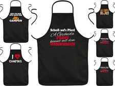Campingschürze Schürze Camping lustige Sprüche Camper Wohnwagen
