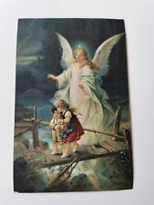  Künstlerkarte Zabateri Hl. Schutzengel Marke EGMS-Serie R. No. 9505