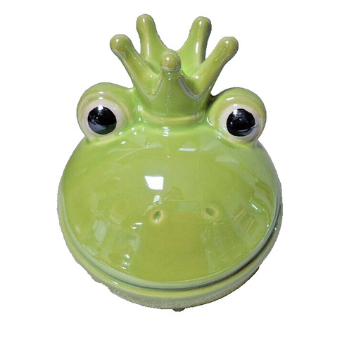 Dekofigur frosch froschkönig - dekofigur,