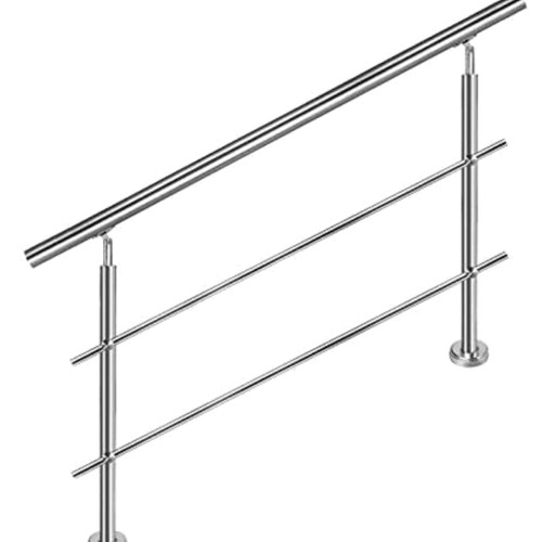 Edelstahl handlauf 80cm - edelstahl,
