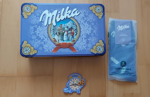 Milka artikel blechdose - artikel,