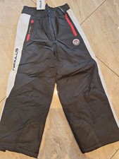 Nebulus Skihose Winterhose Schneehose schwarz weiß 134/140 NEU