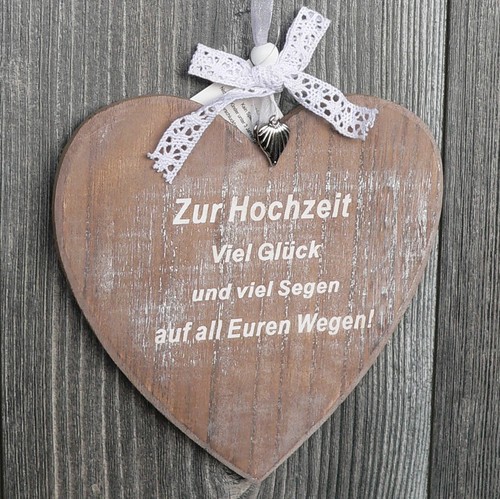 Herz aus holz zur - herz,