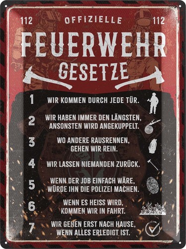 Xxl retro blechschild - retro,