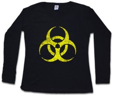 BLACK BIOHAZARD SYMBOL DAMEN