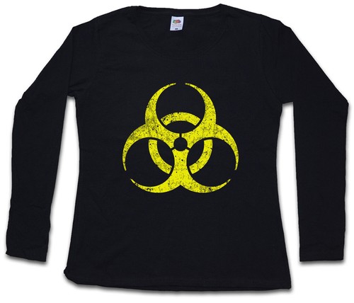 Black biohazard symbol damen - biohazard,