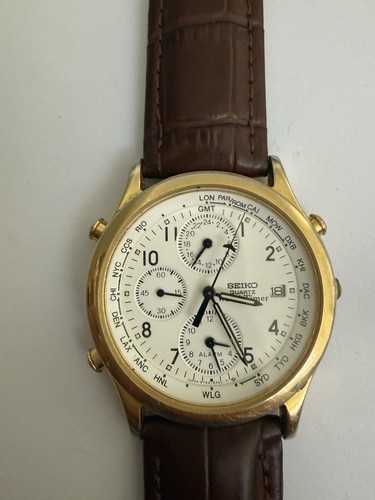 Seiko quartz 5t52 6a10 - seiko, 5t52-6a10