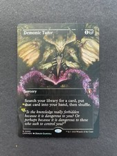 Demonic tutor mtg - demonic,