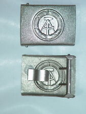 NVA Koppelschloss neuw. silber f. Lederkoppel MdI Bepo VP MfS DDR GT LASK KG GST