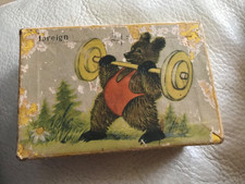 Antik Vintage Holzbausteine 20er Jahre Kinder Konstruktionsspielzeug