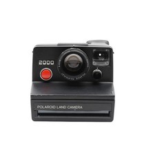Polaroid Land Camera 2000 Sofortbildkamera Instant Camera roter Auslöseknopf