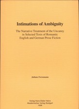 Intimations of ambiguity The narrative treatment of the uncanny in selected text