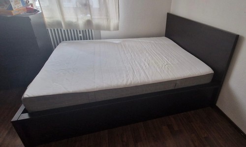Malm bett mit matratze - malm,