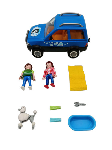 Playmobil mobiler hundesalon - playmobil,