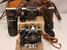 NIKON FM + 3 Nikkor Objektive