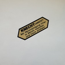 Knecht cannstatt aufkleber - *,