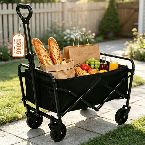 150kg bollerwagen faltbar - 150kg,