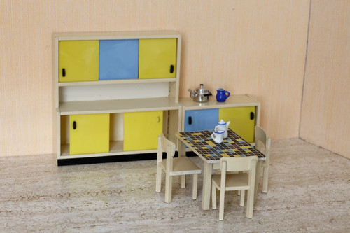 Alte kleine puppenküche 60er - kleine,