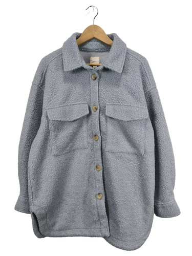 Teddyfelljacke damen grau - teddyfelljacke,