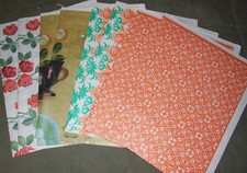 Konvolut 4 Sets - je 8 Bogen