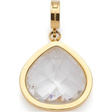 Leonardo Schmuck Anhänger gold Juvinga Clip&Mix Größe M 025682  goldfarben Krist