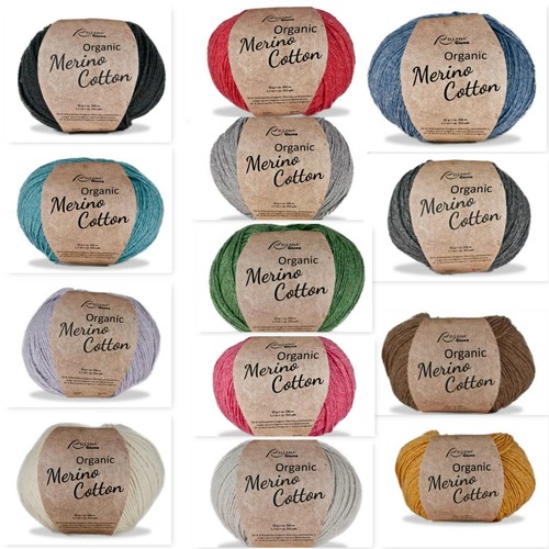 50g organic merino - merino, cotton