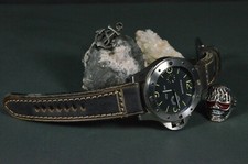 UHRENARMBAND SCHWARZ 26 24 22